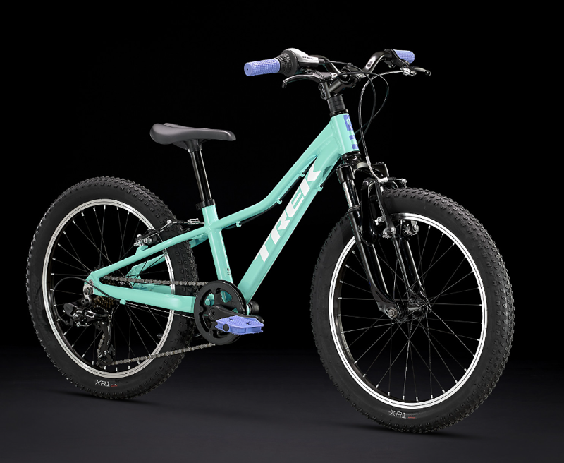 Trek Precaliber 20 7-Speed Kids Hybrid Bike 2024 in Miami Green-6